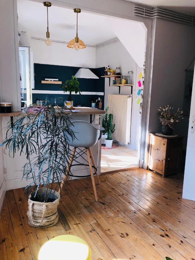 Appartement cosy en ville haute Saint-Flour  Buitenkant foto
